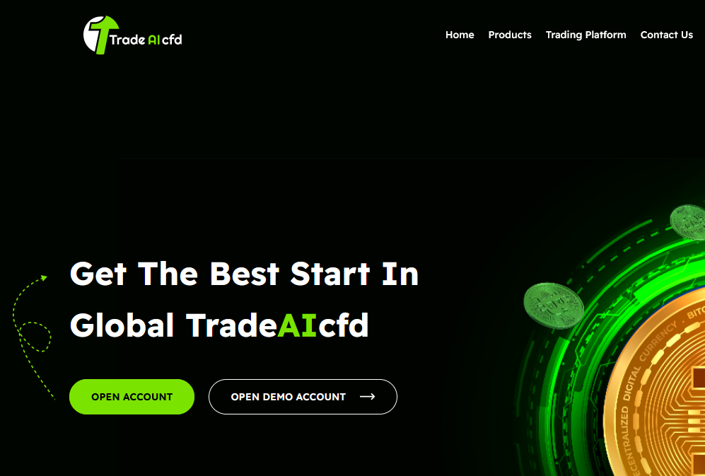 Tradeaicfd мошеннический проект