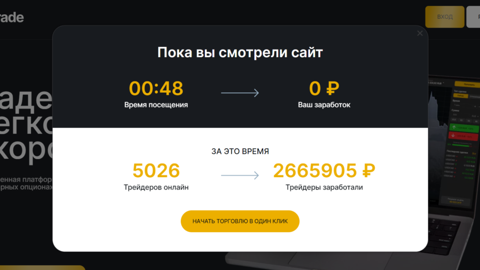 Bintrade (bin-tradeonline.ru) — отзывы, брокер не выводит, как вернуть деньги