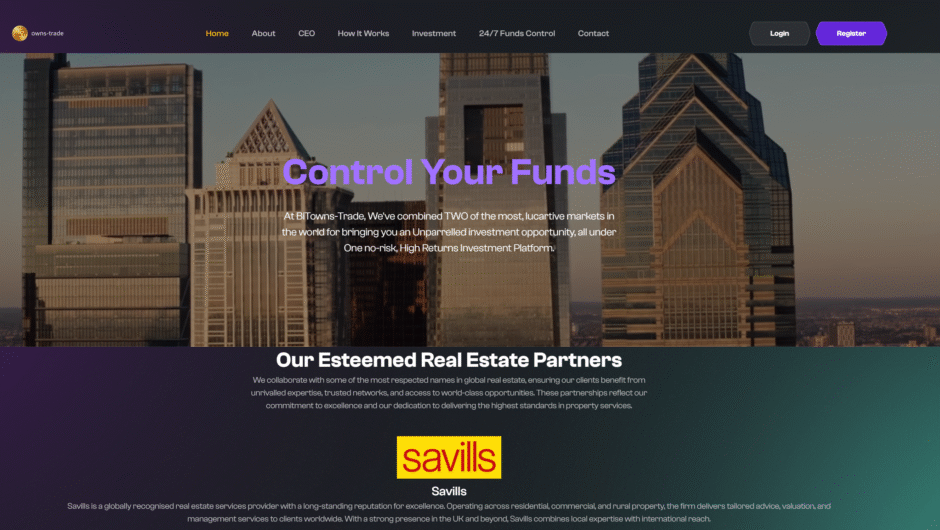 BiTowns Trade — Отзывы, Обзор инвестиционной платформы: Недвижимость и Криптовалюта