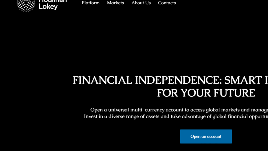 Houlihan Lokey — отзывы реальных клиентов и спертный обзор деятельности брокерской платформы