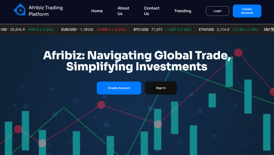 Afribiz Trading Platform — Отзывы, обзор инвестиционных планов, условий торговли и ключевых рисков в 2026 году