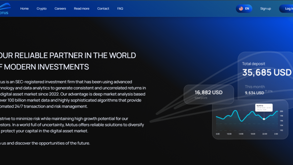 Motus Capital Management — Отзывы, детальный обзор и экспертный аудит 2026