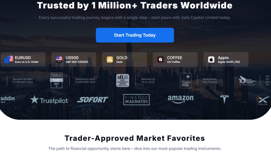 Safa Capital Limited, safacapltd.com — отзывы 2026, торговые условия, вывод средств и детальный обзор брокера